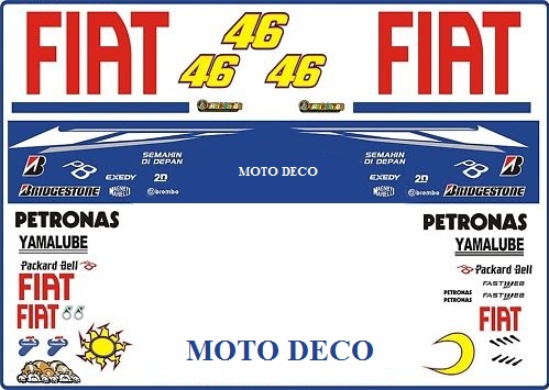 Moto GP Fiat Rossi 2010