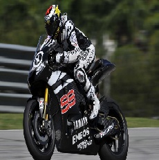 Moto GP Lorenzo Pré-Saison 2012