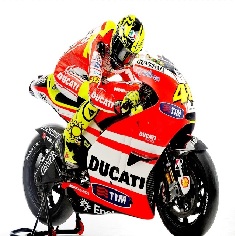 Moto GP Rossi pré-saison 2011