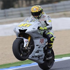 Moto GP Fiat Punto Evo Rossi 2009